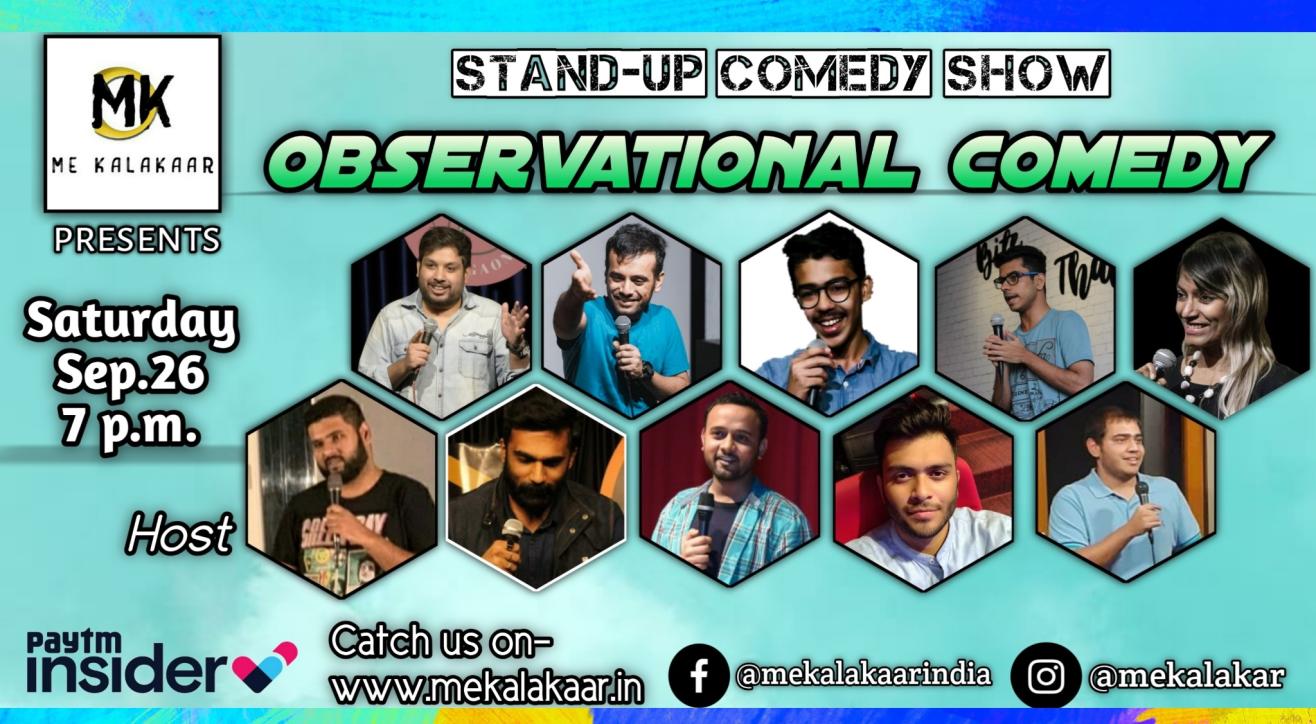 Me Kalakaar Fresh Jokes Stand Up Comedy Open Mic Saturday