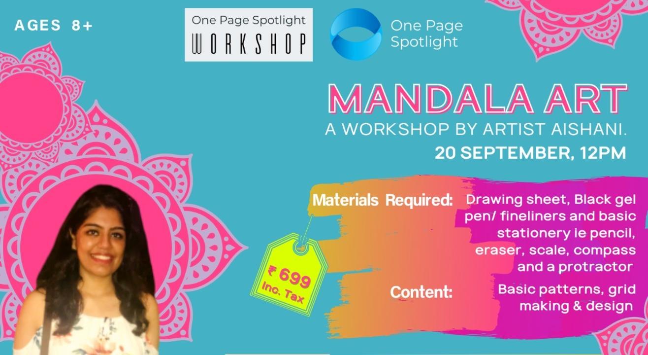 Learn Mandala Art - A One Page Spotlight Workshop