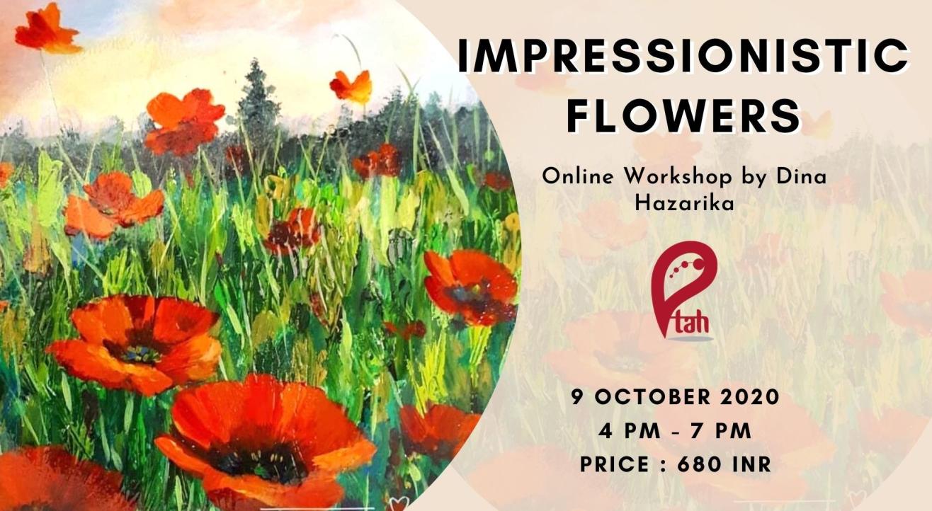 Impressionistic Flowers : Online Workshop