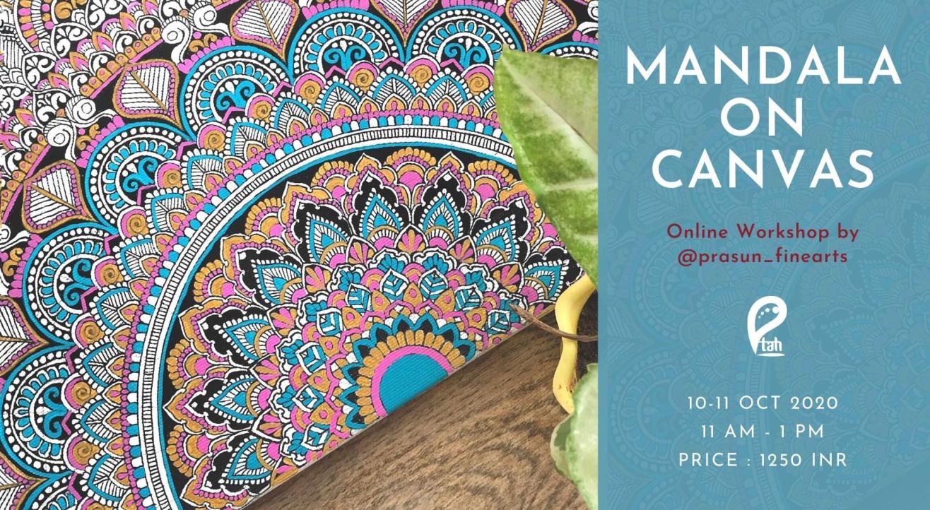 Mandala on Canvas : Online Workshop