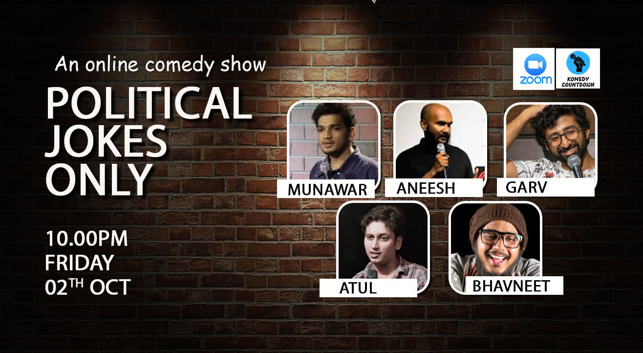 Political Jokes Only - A stand up comedy show