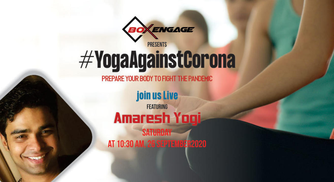 Yoga against Corona with Amaresh Yogi