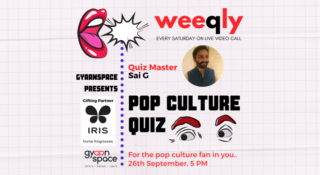 Weeqly - The Pop Culture Quiz by Sai Ganesh