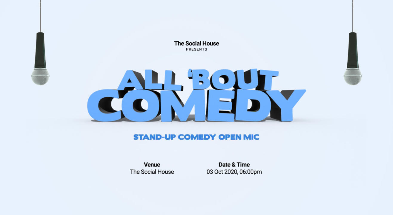 Comedy Open Mic - All 'Bout Comedy (Performer's Registration Only)
