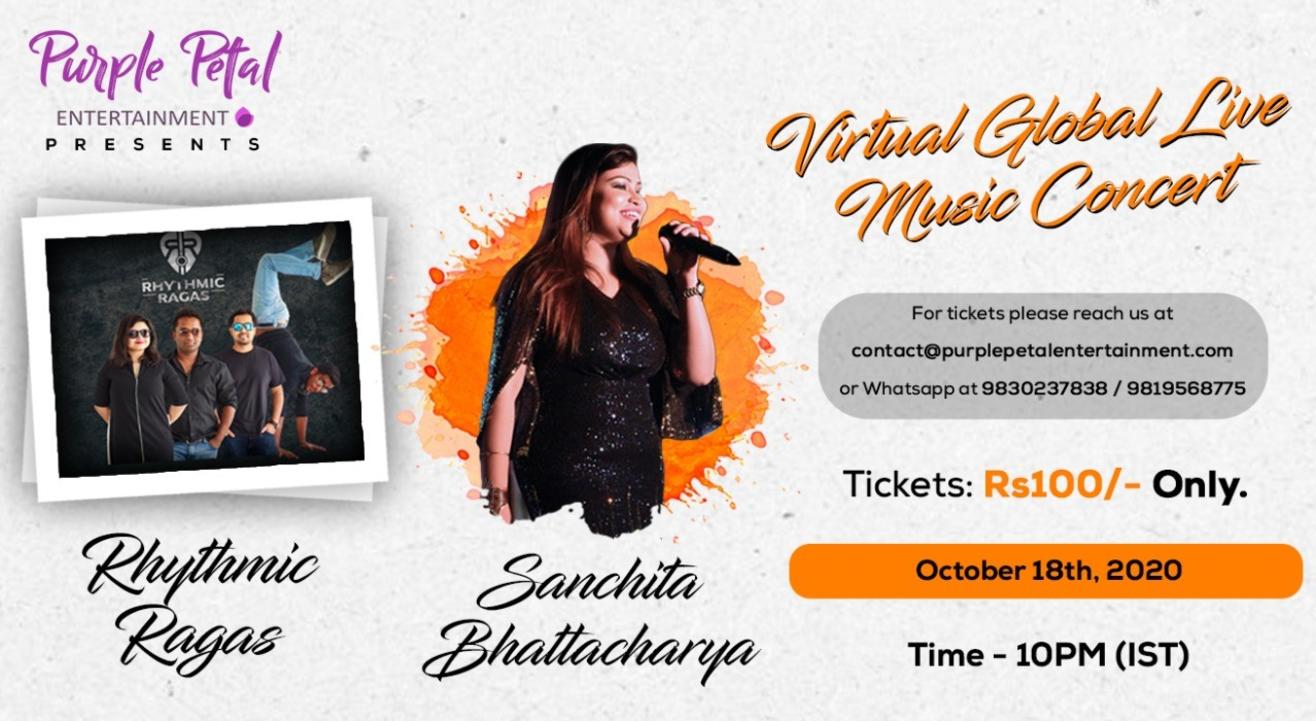 Virtual Music Concert with Rhythmic Ragas and Sanchita Bhattacharya