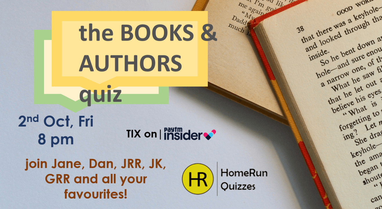 the BOOKS & AUTHORS quiz