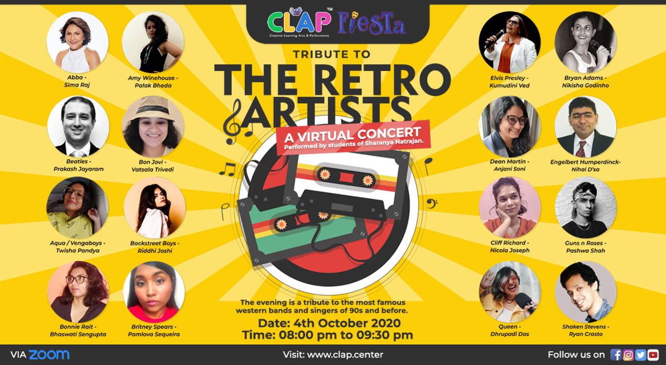 Tribute to the Retro Artists: A Virtual Concert