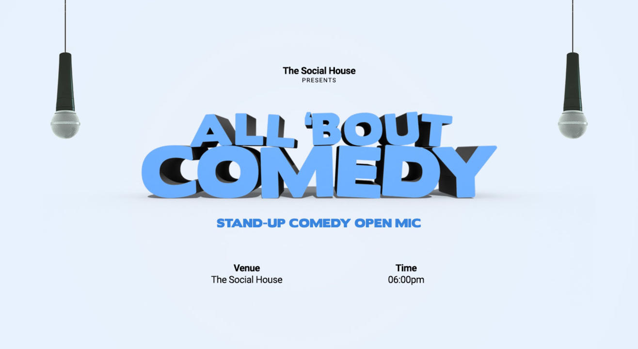 Comedy Open Mic - All 'Bout Comedy (Performer's Registration Only)