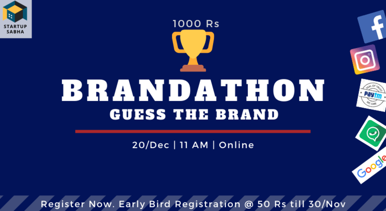 Brandathon by Startup Sabha - Winter Addition 2020