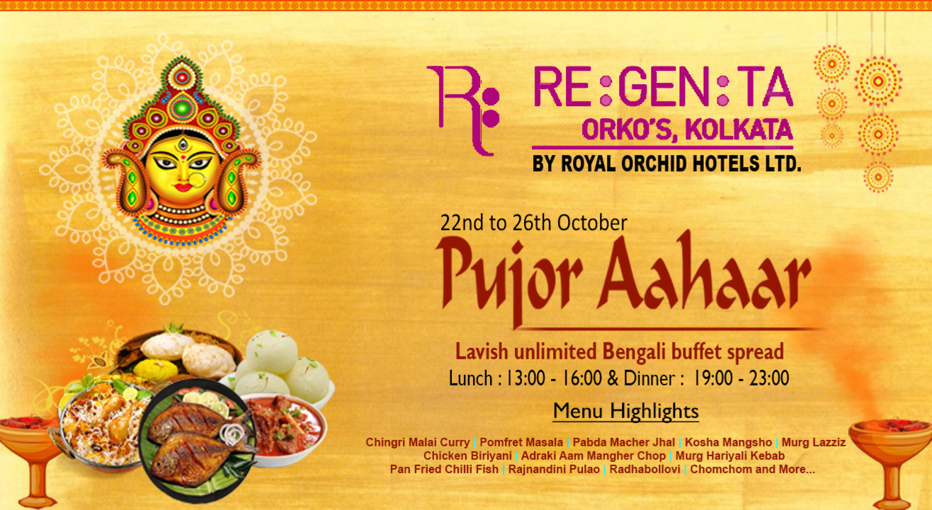 Pujor Aahar at Regenta Orko's 