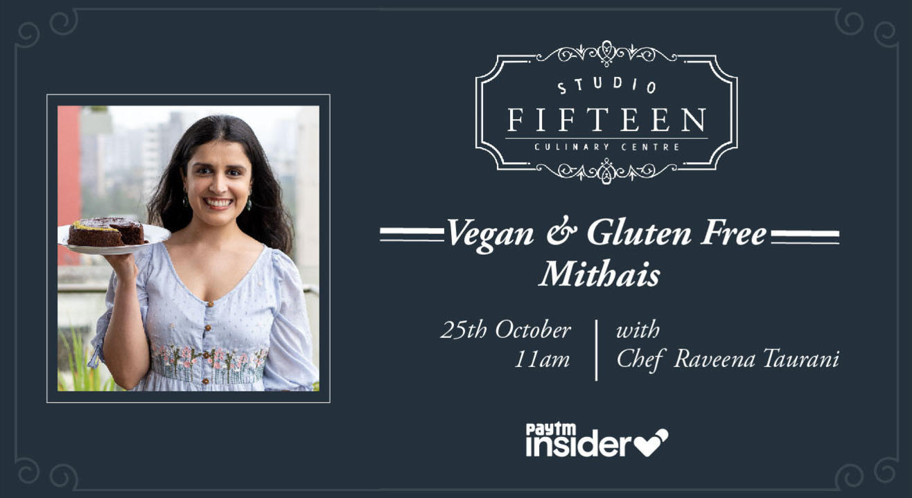 Studio Fifteen | Vegan and Gluten Free Mithai with Chef Raveena Taurani