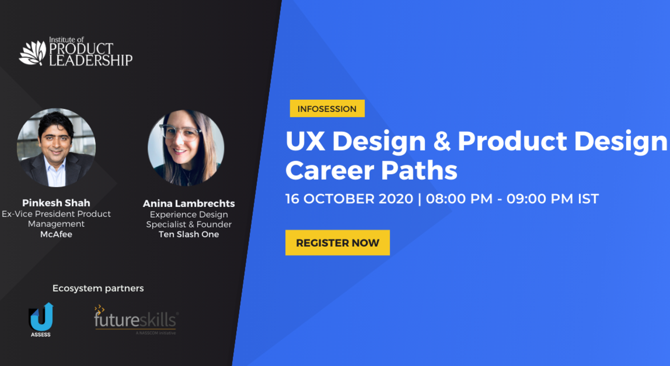 Infosession on UX Design & Product Design Career Paths