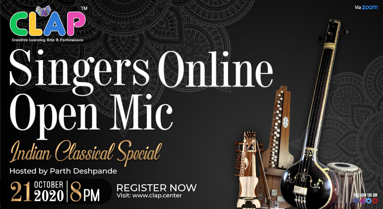 Online Singers Open Mic - Indian Classical Special