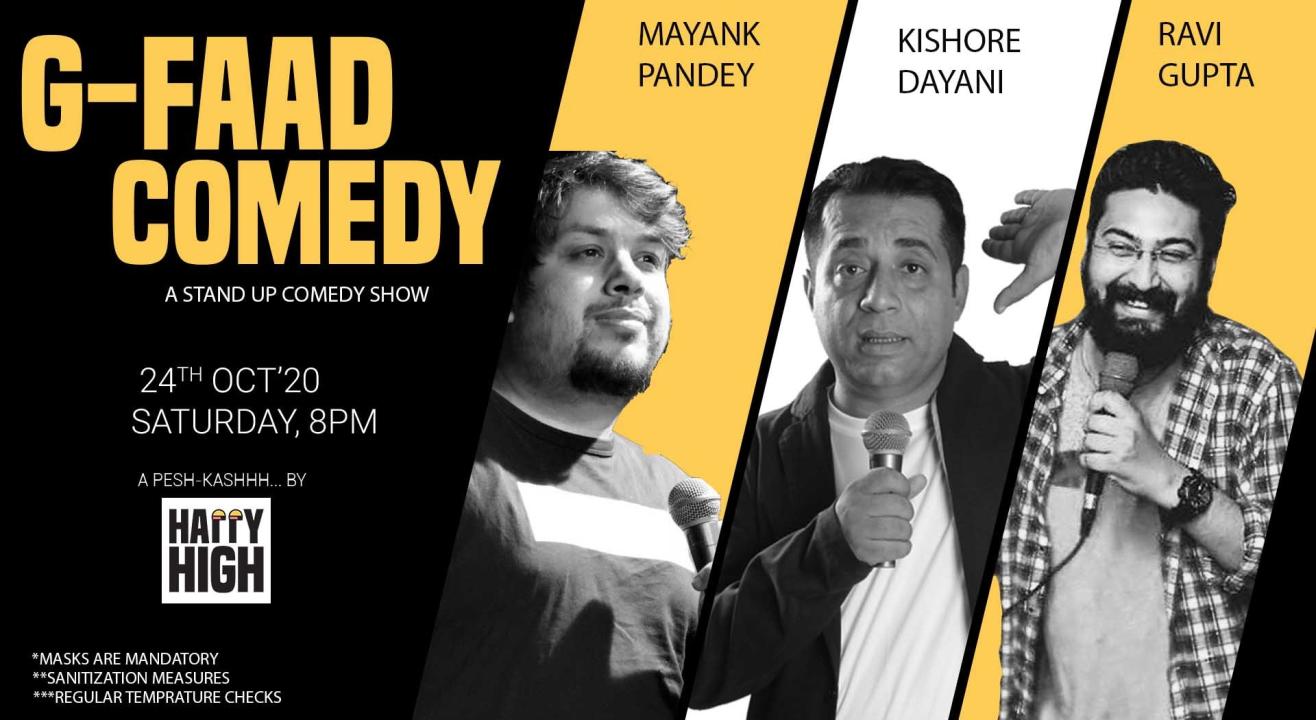 G-FAAD COMEDY Ft Mayank, Kishore & Ravi