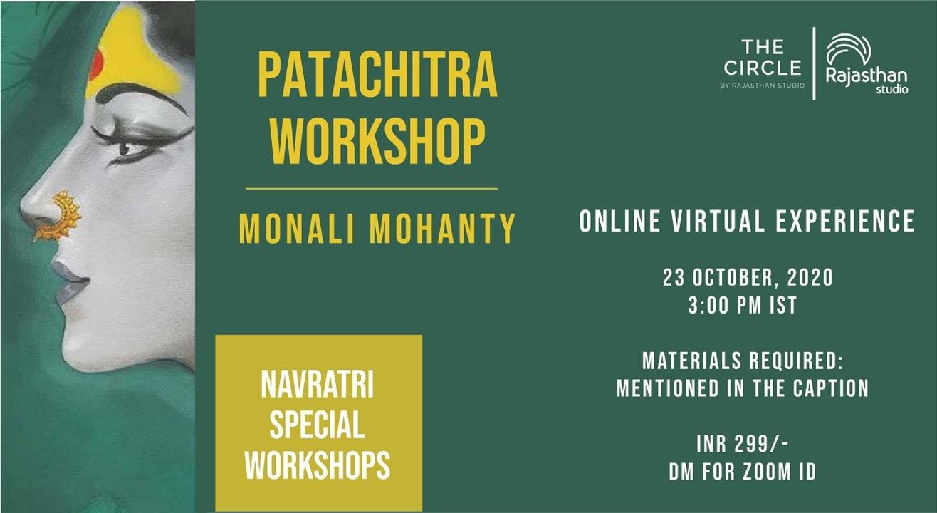 Navratri Specials - Patachitra Workshop by Rajasthan Studio