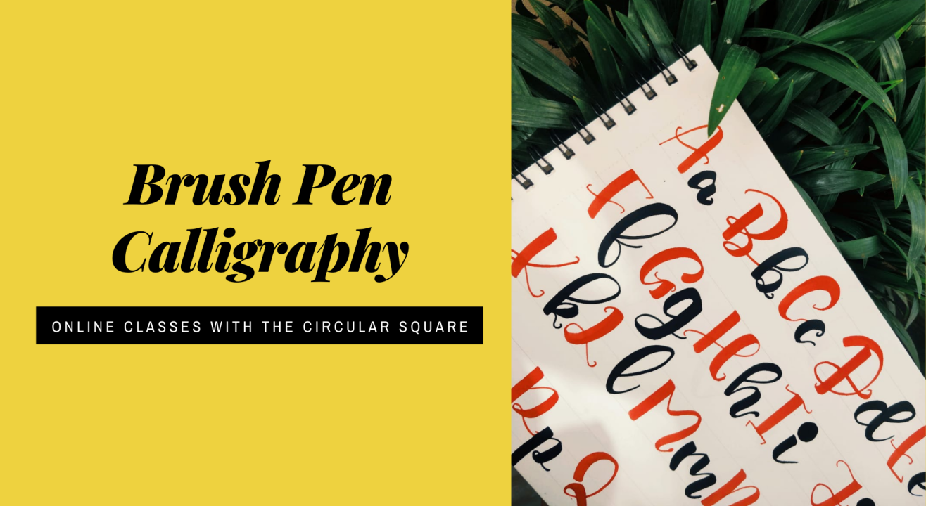 Brush pen calligraphy