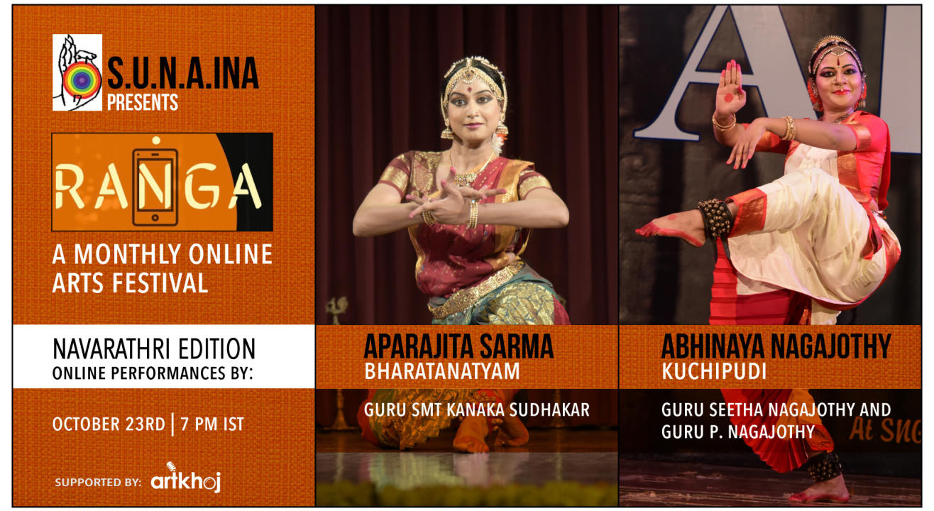 Ranga - A monthly online Arts Festival (Navarathri edition)