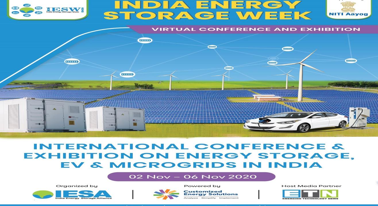 India Energy Storage Week Virtual Conference and Exhibition 2020