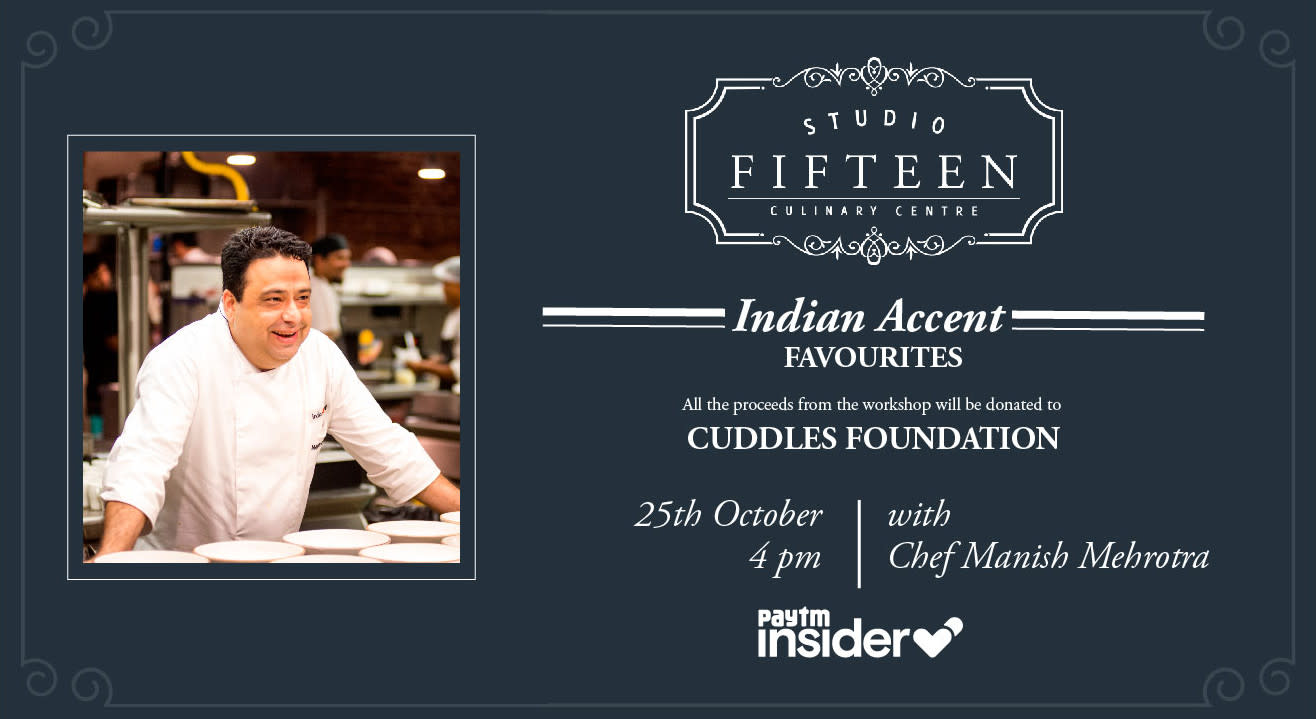 Studio Fifteen | Indian Accent Favourites with Chef Manish Mehrotra