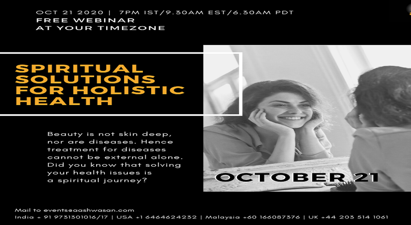 Spiritual Solutions for Holistic Health - Free Webinar