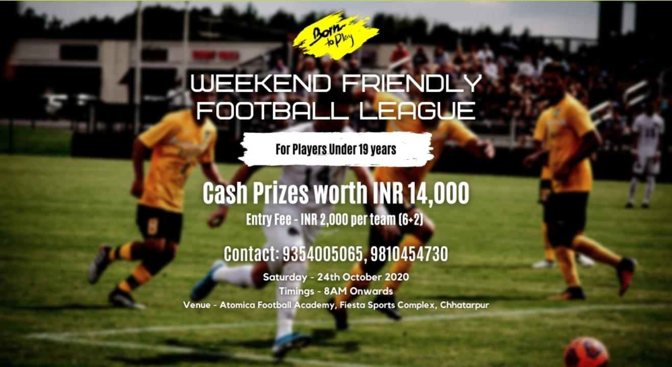 Weekend Friendly U-19 Boys Football League