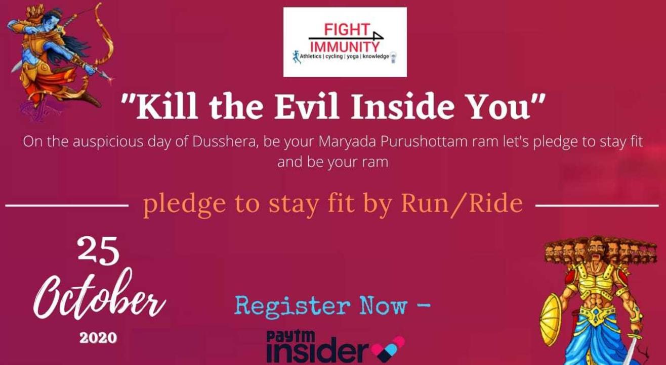 Kill The Evil Inside You - Run/Ride Event