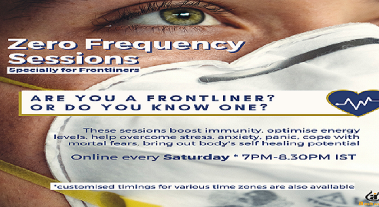 Zero Frequency Sessions for Frontliners