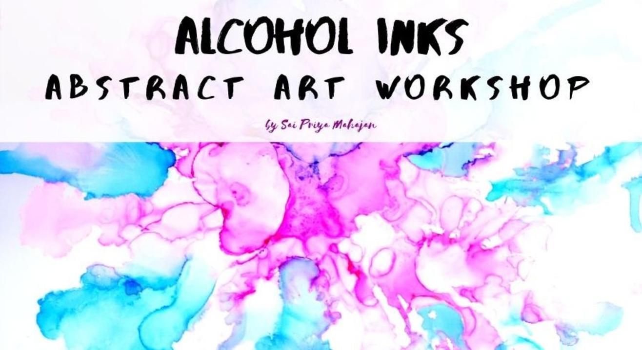 Alcohol Inks Abstract Art Workshop