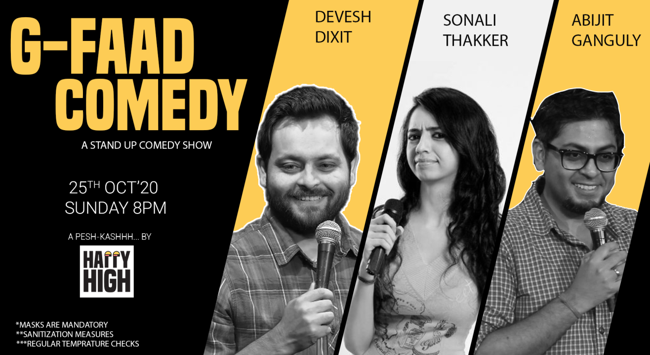 G-FAAD COMEDY Ft. Devesh, Sonali & Abijit