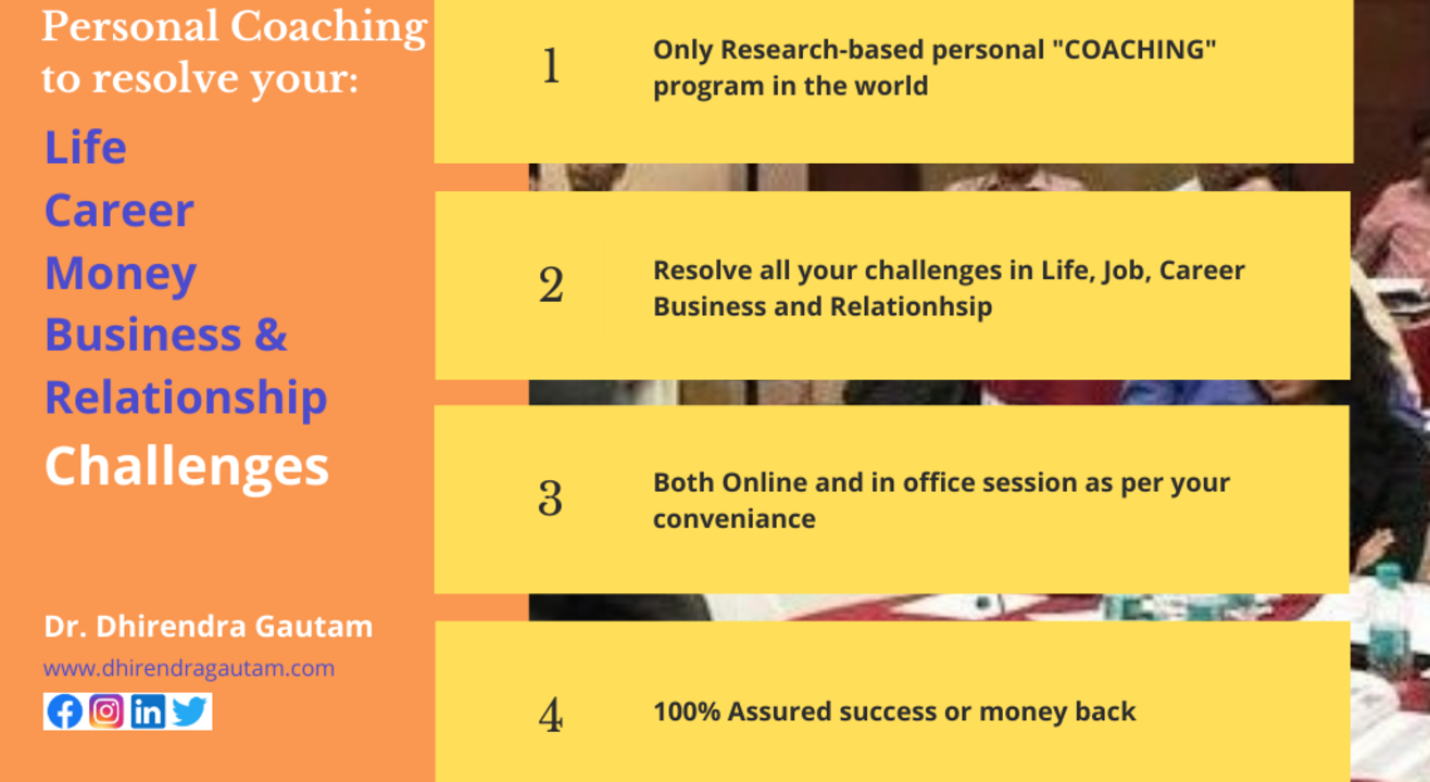 Personal Life, Business, Career and Relationship Coaching