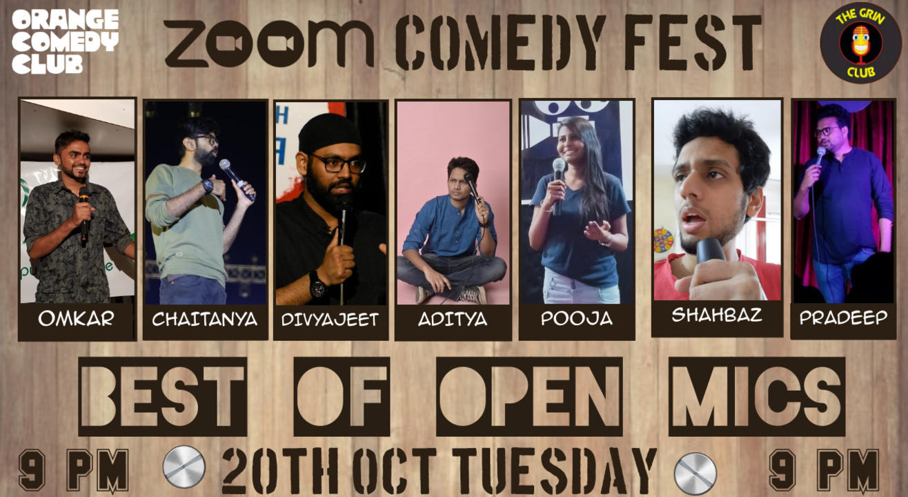 ZOOM COMEDY FEST- Best of Open Mics