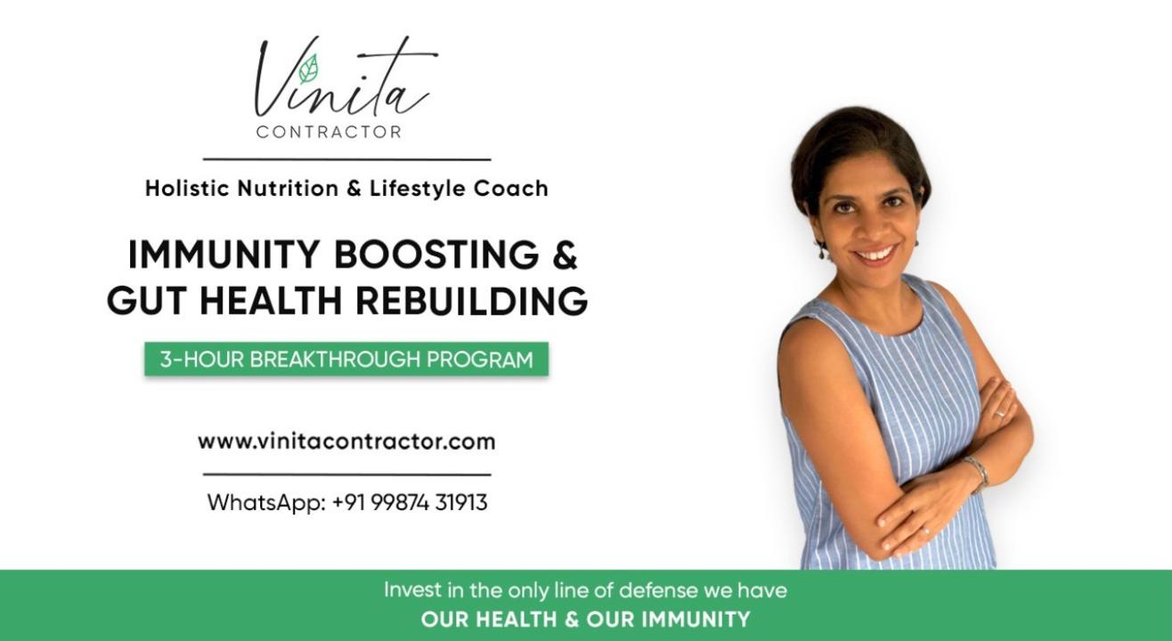 IMMUNITY BOOSTING & GUT HEALTH REBUILDING - 3 HOUR BREAKTHROUGH PROGRAM