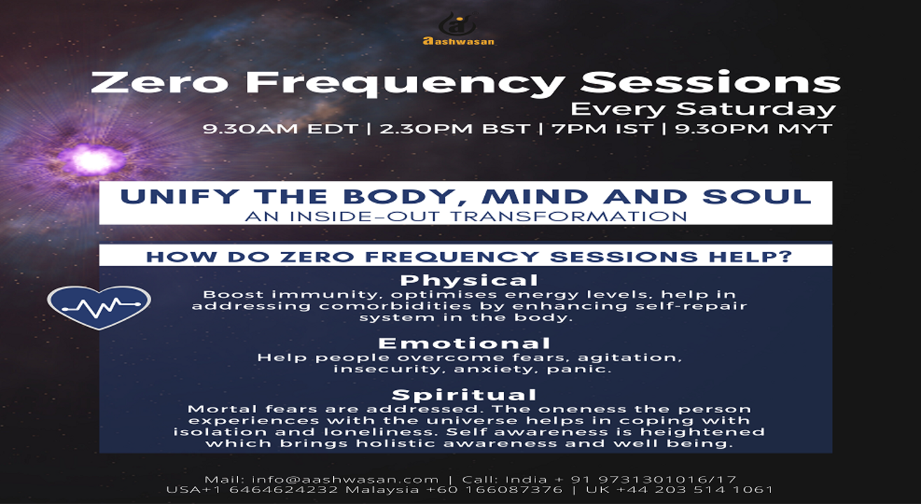 Zero Frequency Session - Unify the Body, Mind and Soul