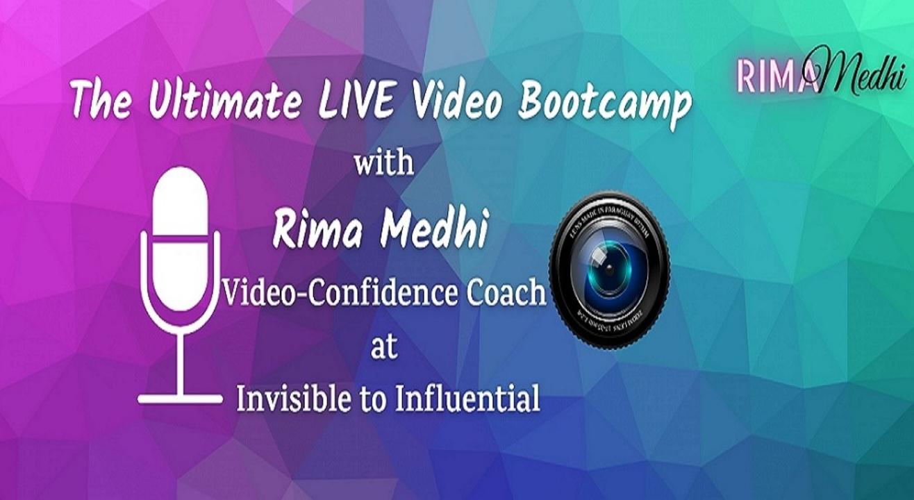 The Ultimate LIVE Video Bootcamp for New Coaches & New Online Entrepreneurs