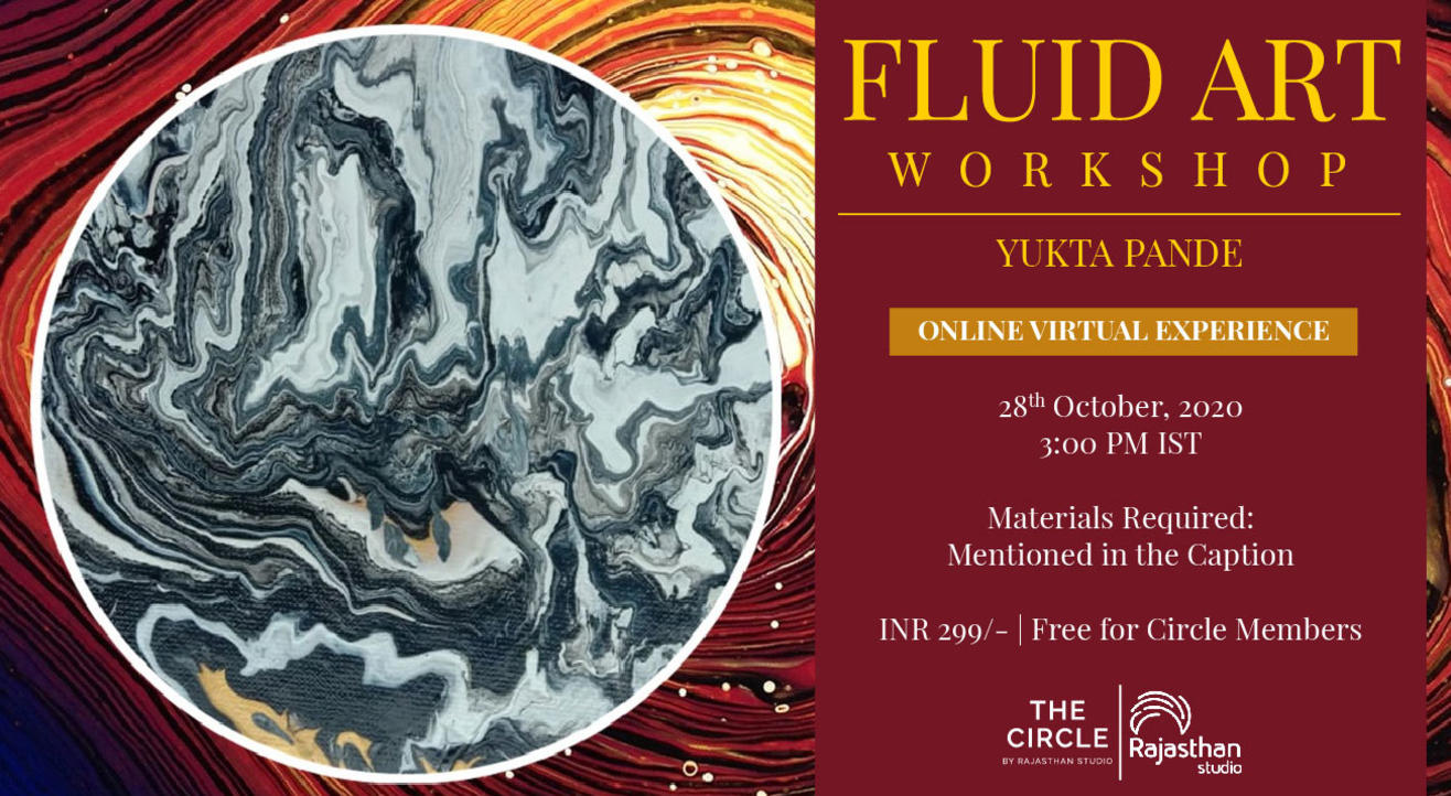 Fluid Art Workshop by Rajasthan Studio