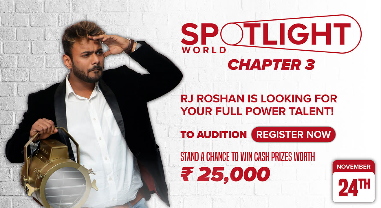 Spotlight Chapter 3 - India's biggest online talent hunt - Auditions