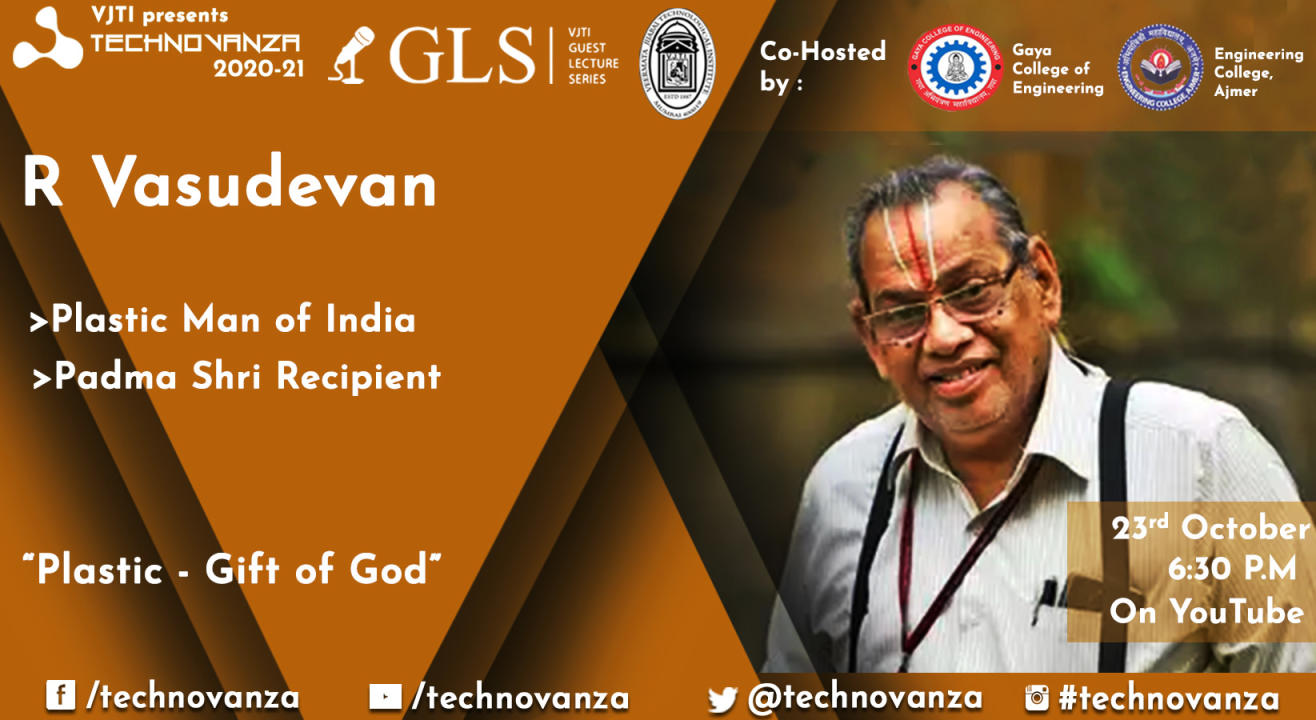 Technovanza GLS : Dr R Vasudevan