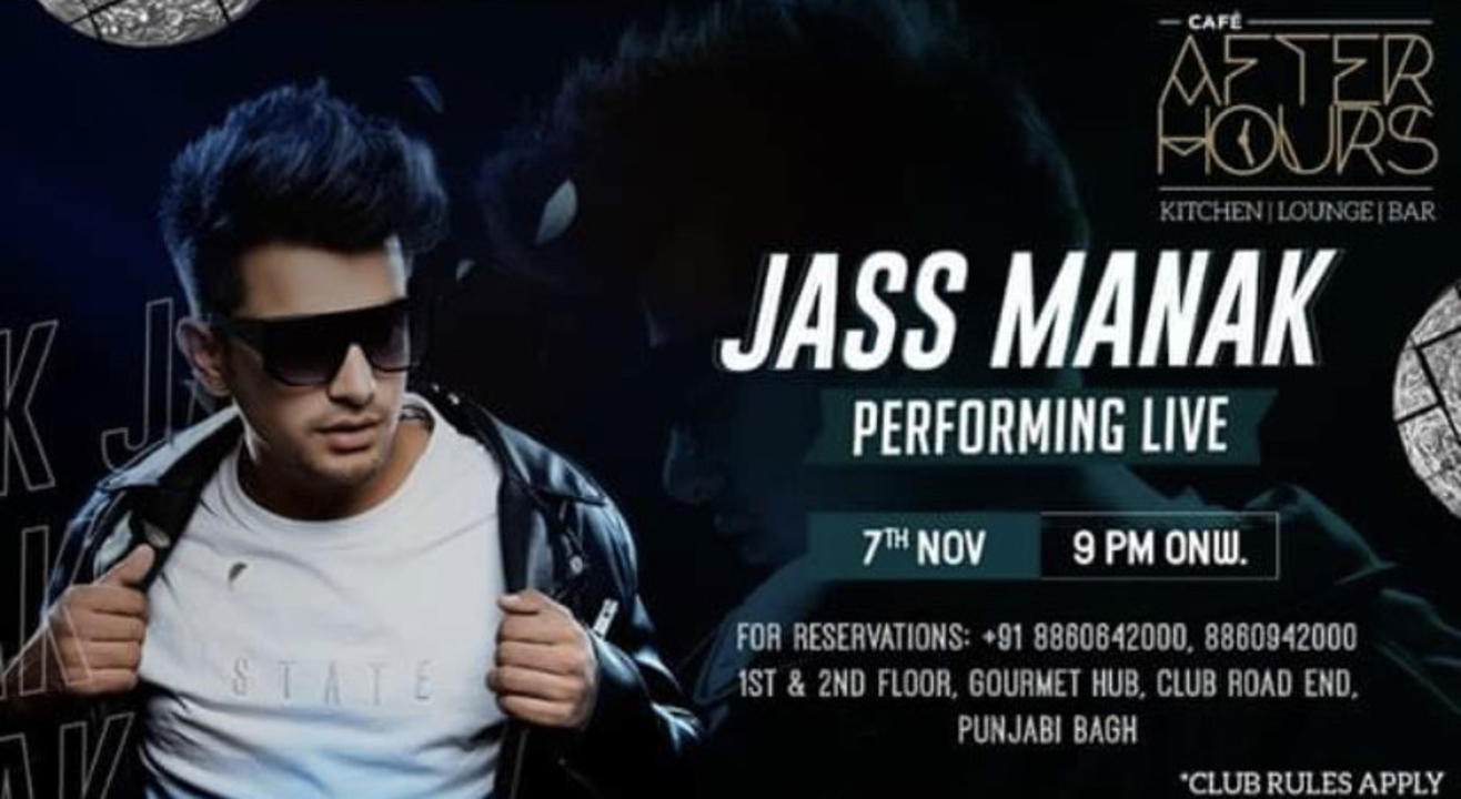 Jass Manak Performing Live