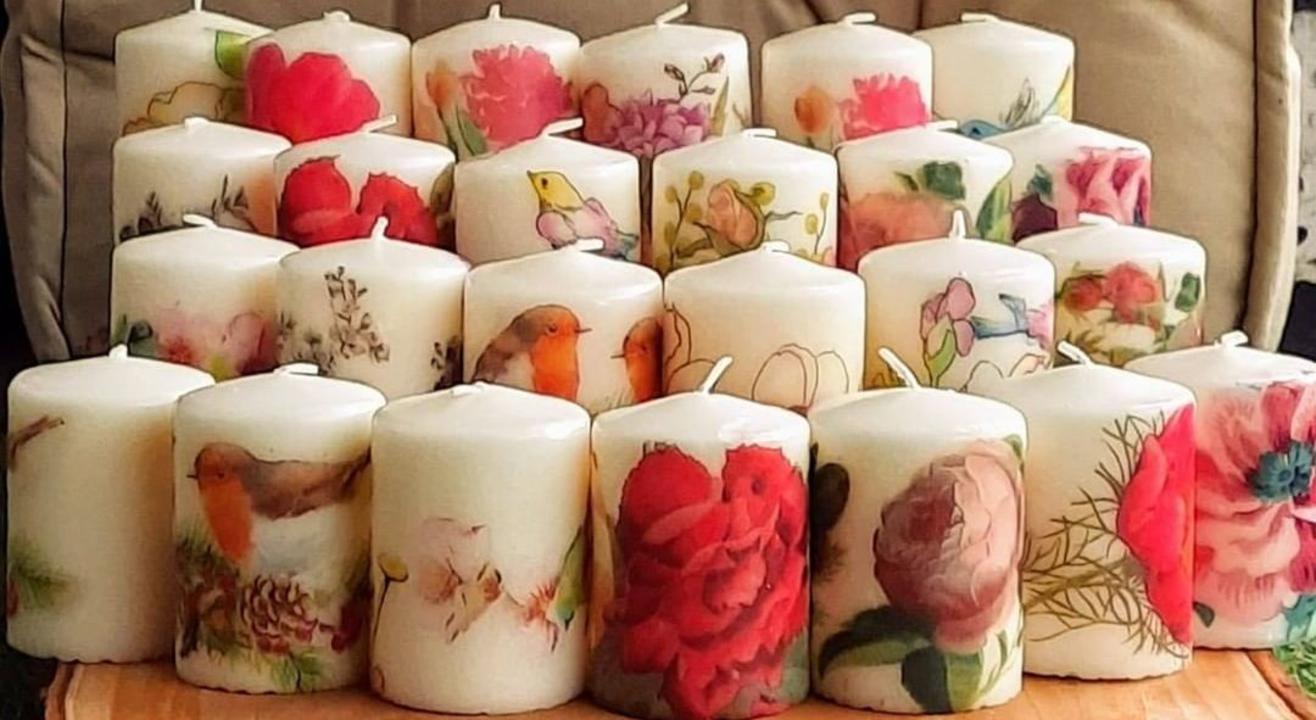 Candle Decoupage Workshop