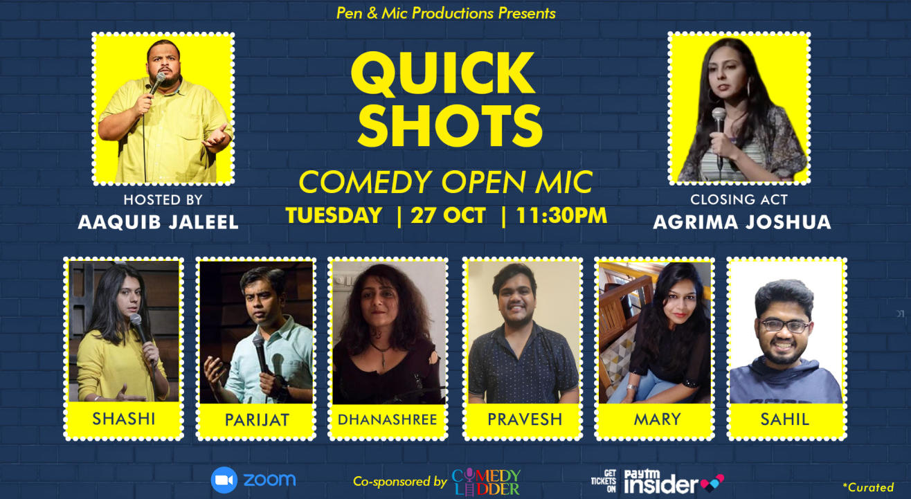 Quick Shots: Comedy Open Mic