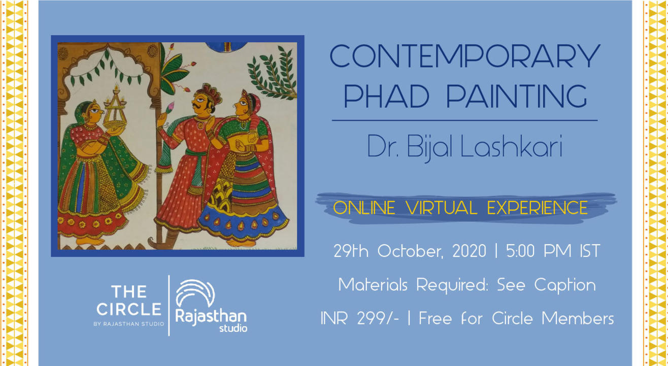 Contemporary Phad Painting Workshop by Rajasthan Studio