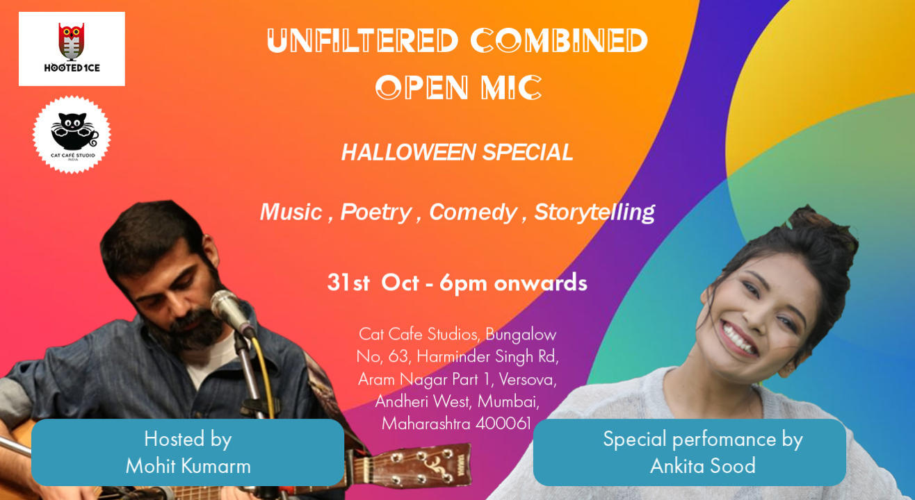 Unfiltered Open Mic - Halloween Special