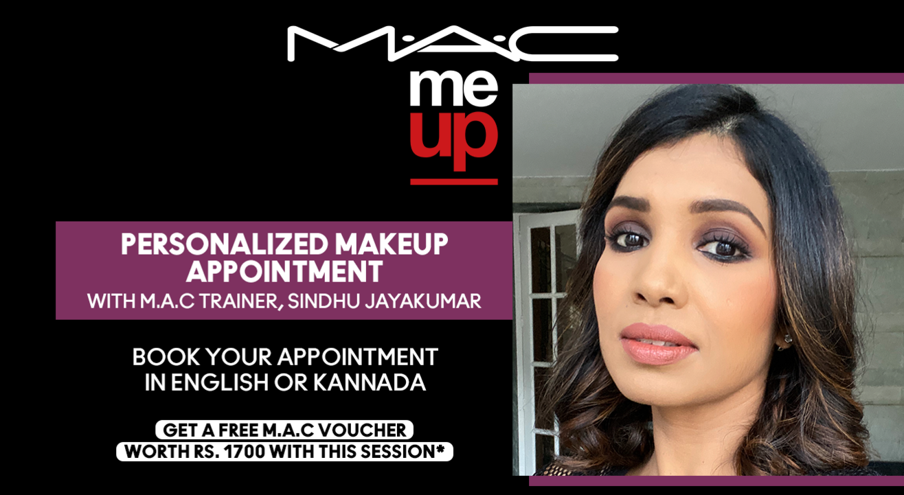 Personalized Makeup Appointment with Sindhu Jayakumar | M.A.C Cosmetics