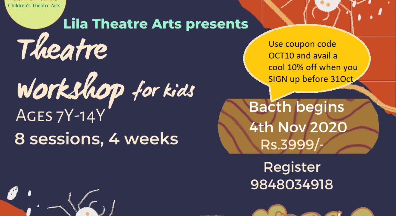 Theatre Workshop for kids - perform in a play loosely based on a Roald Dahl book