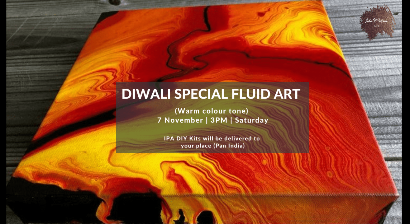 Diwali Special Fluid Art - IPA DIY Kit 