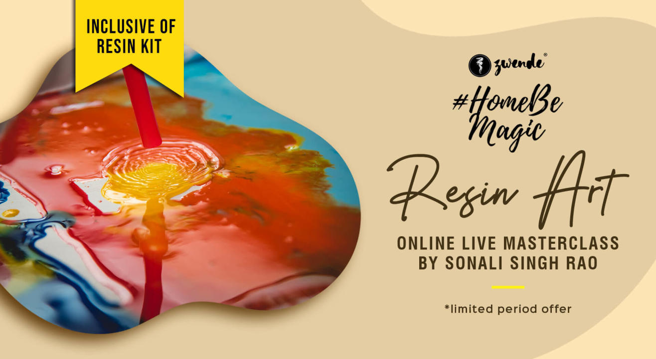 Resin Art Online Live Masterclass (Material Kit Available)