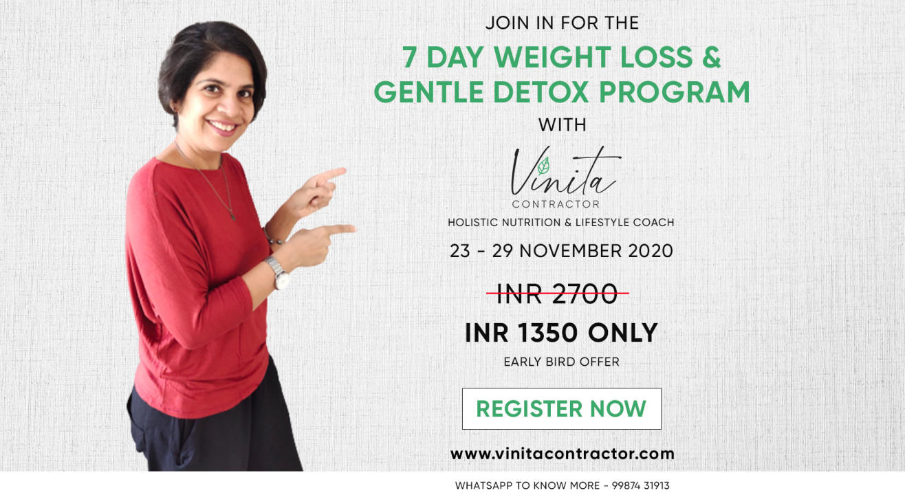 7 day Weight Loss & Gentle Detox Online Program