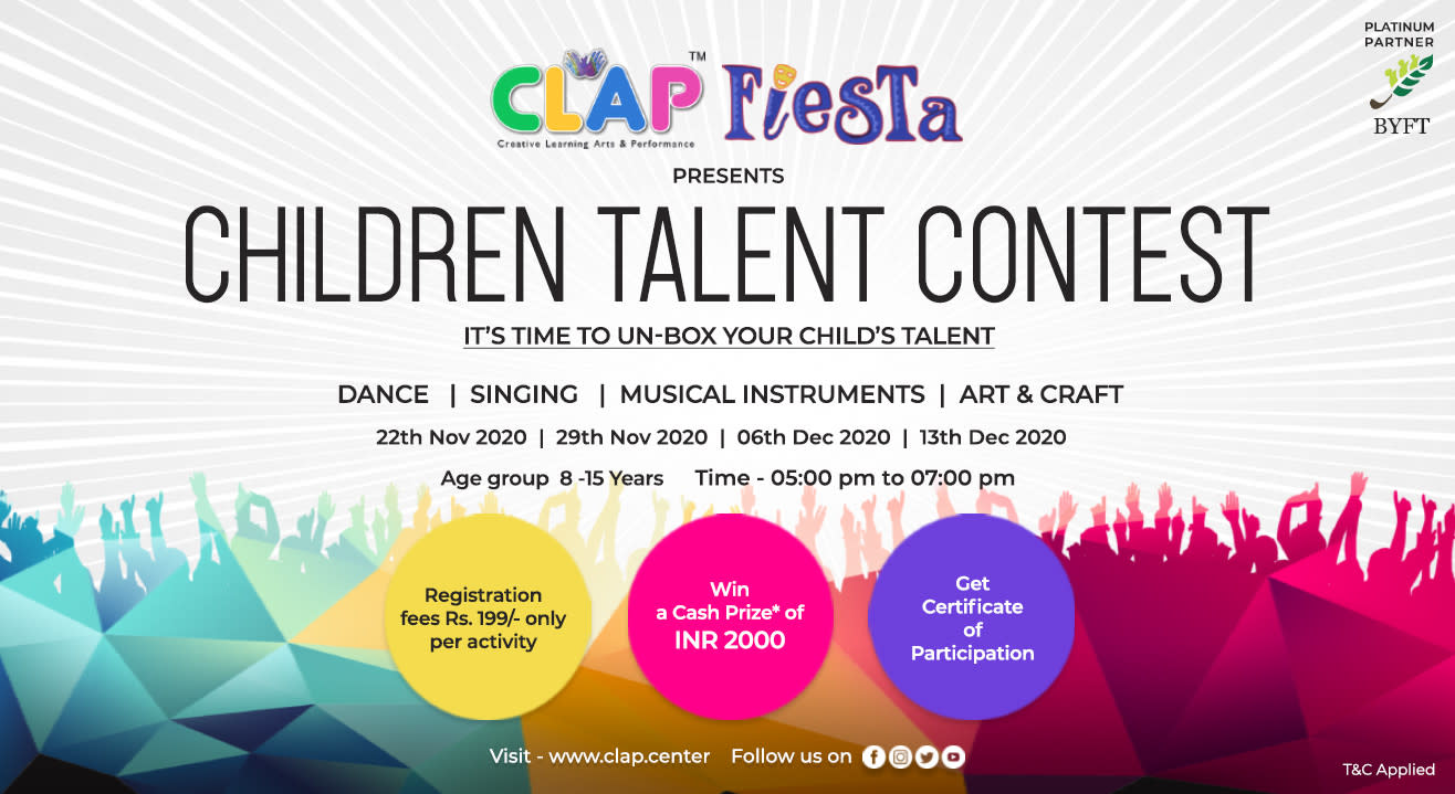 CLAP Fiesta presents Children Talent Contets