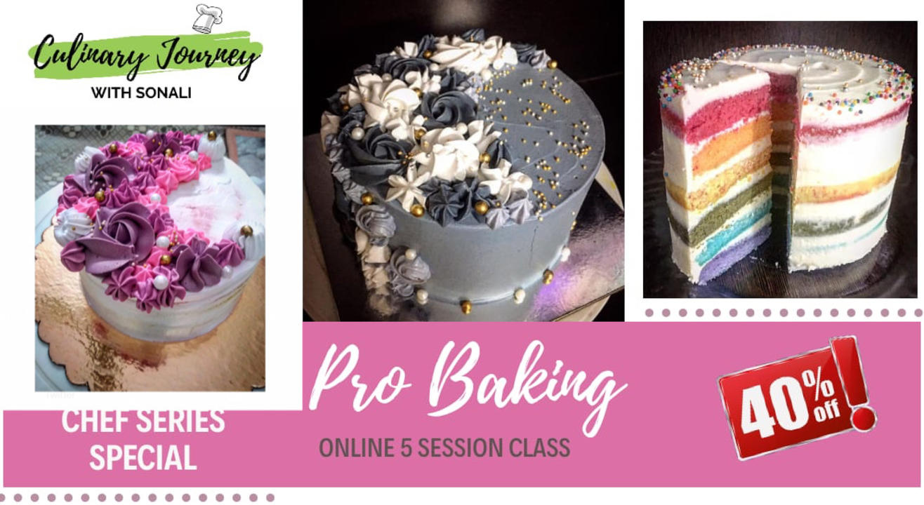 Culinary Journey With Sonali Chef Series Pro Baking