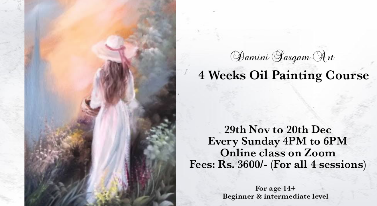 4 Weeks Oil Painting Course